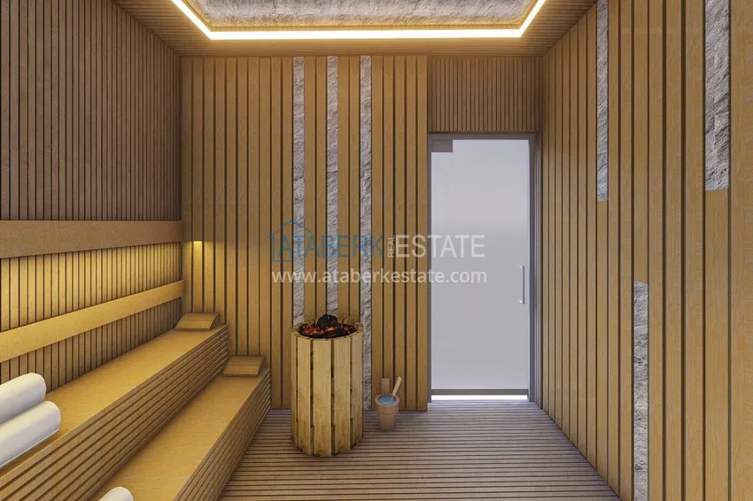 Новый инвестиционный проект резиденции с хорошей инфраструктурой в Газипаше 32 