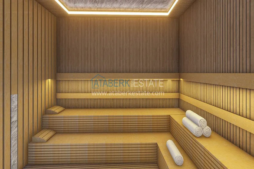 Новый инвестиционный проект резиденции с хорошей инфраструктурой в Газипаше 33 