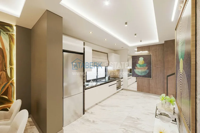 Приобрести Квартиры в рассрочку на начальном этапе строительства – Алания, Демирташ 19 