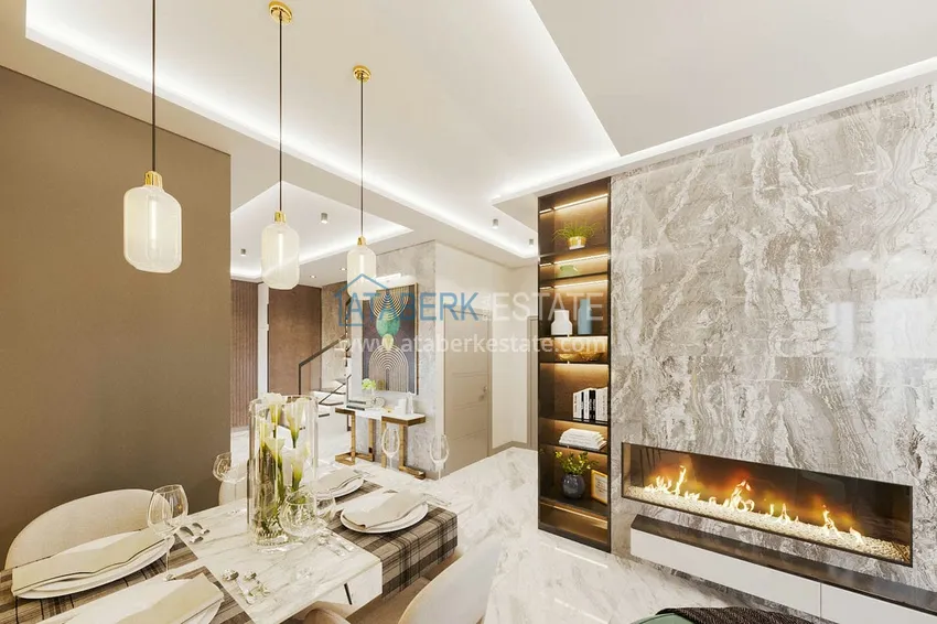 Приобрести Квартиры в рассрочку на начальном этапе строительства – Алания, Демирташ 23 