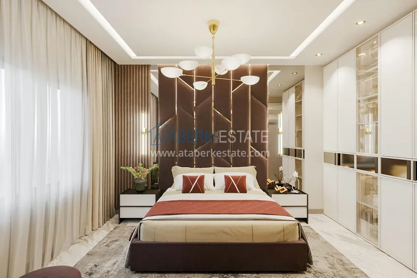 Приобрести Квартиры в рассрочку на начальном этапе строительства – Алания, Демирташ 7 