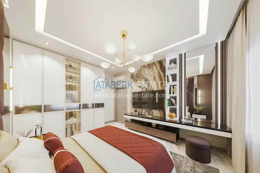 Приобрести Квартиры в рассрочку на начальном этапе строительства – Алания, Демирташ 8 