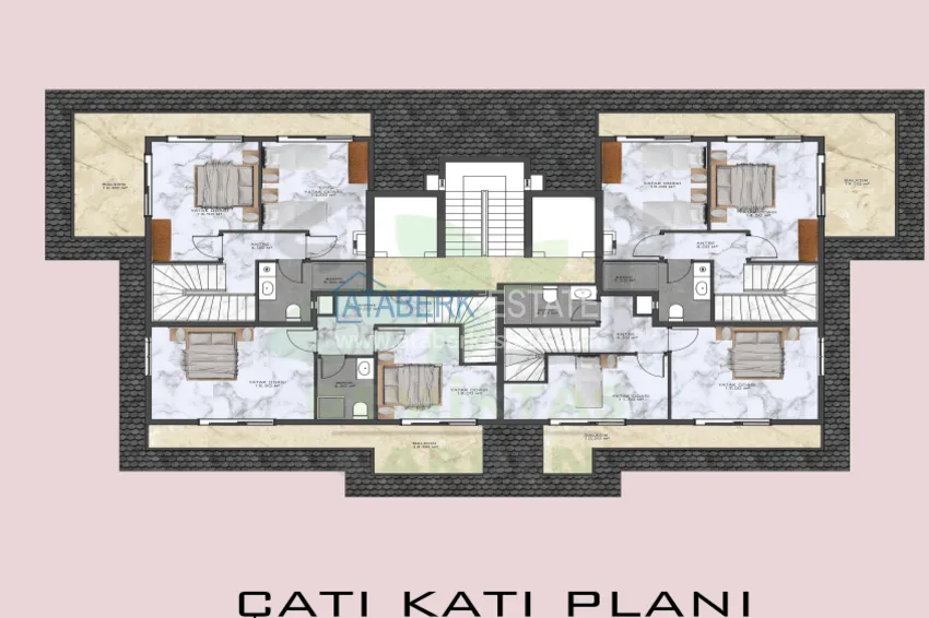 Купить дешево Квартиры от застройщика в районе Демирташ на этапе строительства  2 