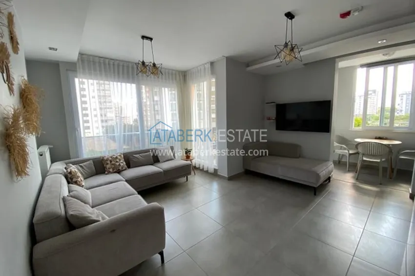 Квартира 2+1 с мебелью и техникой в районе Енишехир-Мерсин 1 