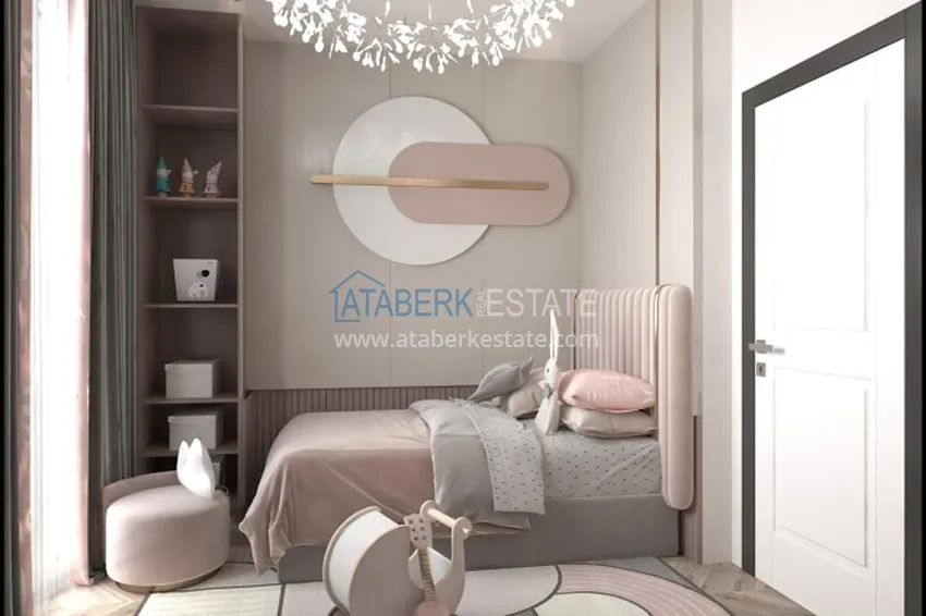 Приобрести Квартиры на этапе строительства в уютном жилом комплексе в районе Тедже-Мерсин 10