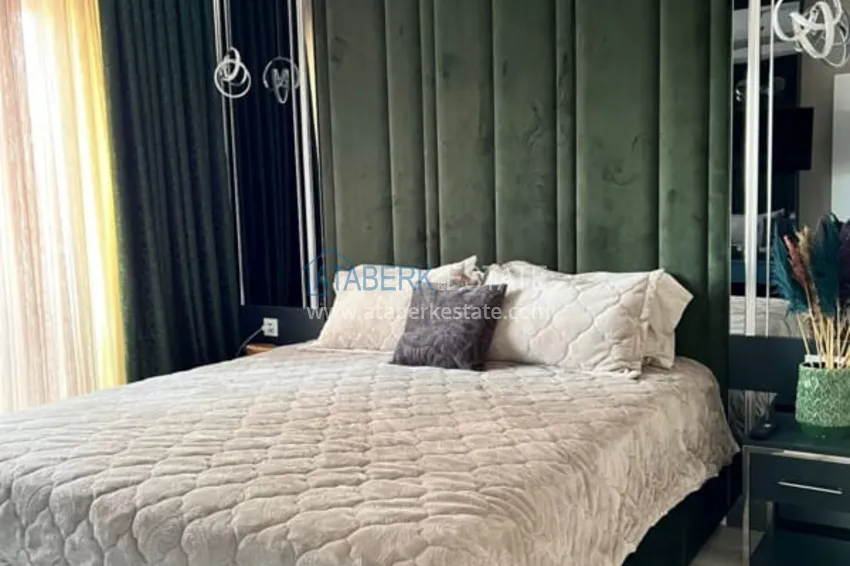 Приобрести Садовый дуплекс 3+1 с мебелью в районе Оба – Алания  10 