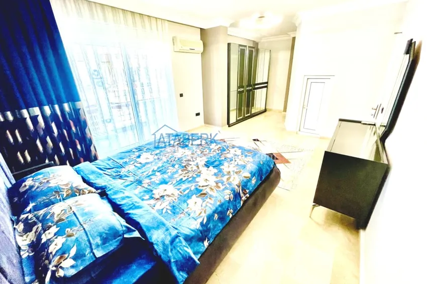 Приобрести Пентхаус-дуплекс 3+1 с мебелью в 300 метрах от моря, район Оба – Алания 15 