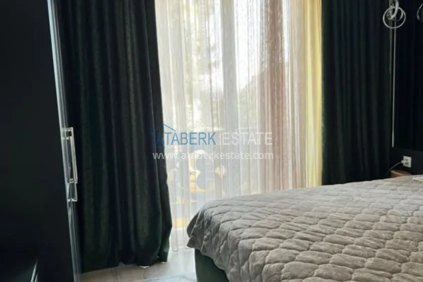 Приобрести Садовый дуплекс 3+1 с мебелью в районе Оба – Алания  11 