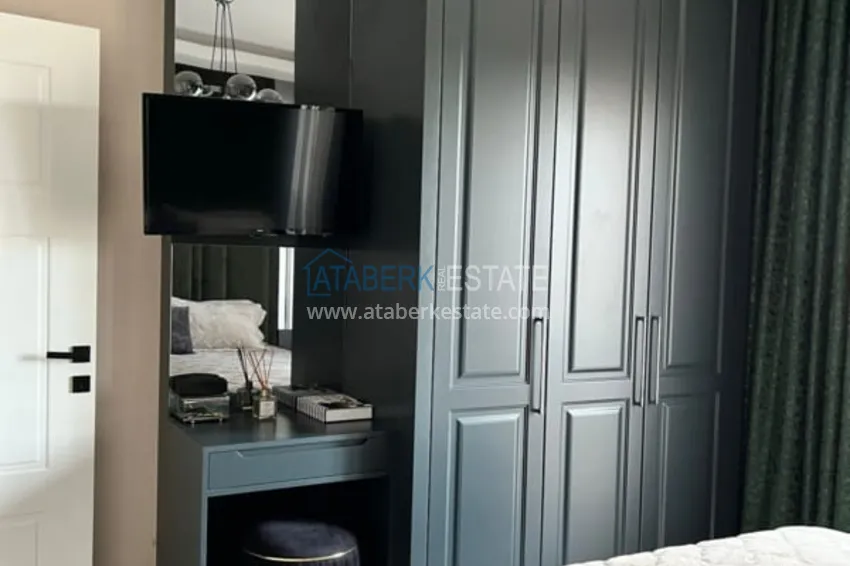 Приобрести Садовый дуплекс 3+1 с мебелью в районе Оба – Алания  12 