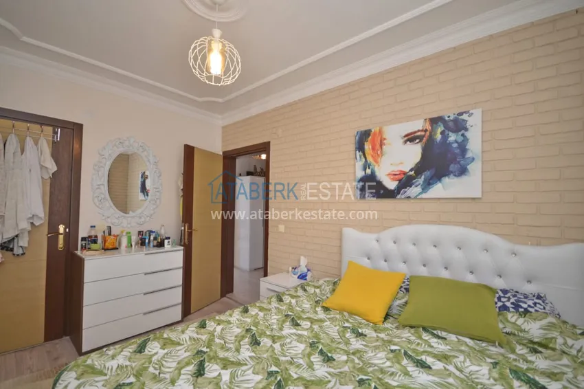 Приобрести Меблированная двухуровневая квартира с открытым видом на море – район Каргыджак 9 