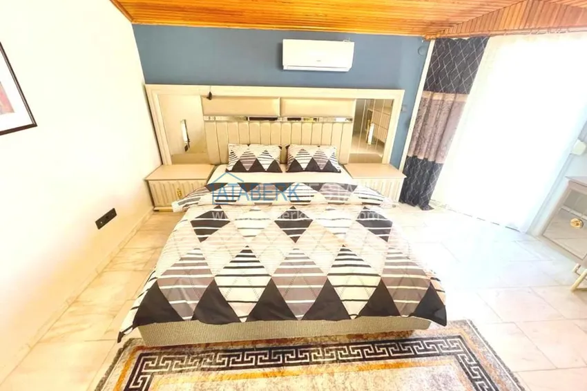 Приобрести Дуплекс 4+1 в районе Оба с современной мебелью. Район открыт для ВНЖ 17 