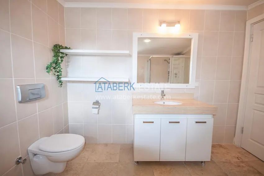 Приобрести Пентхаус-дуплекс 3+1 меблированный с видом на море и горы, район Джикджилли – Алания 15 