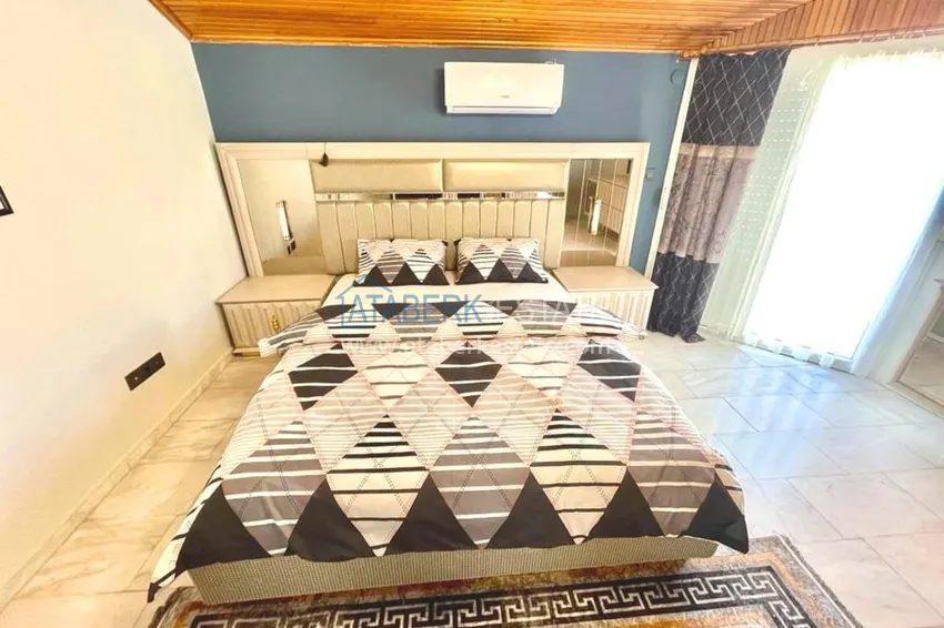 Приобрести Дуплекс 4+1 в районе Оба с современной мебелью. Район открыт для ВНЖ 18 