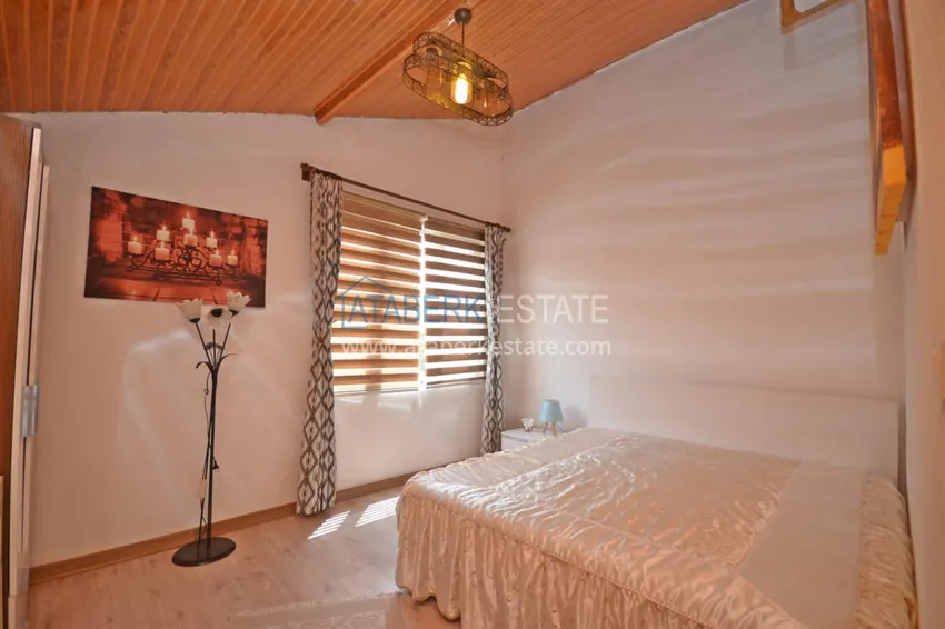 Приобрести Меблированная двухуровневая квартира с открытым видом на море – район Каргыджак 13 