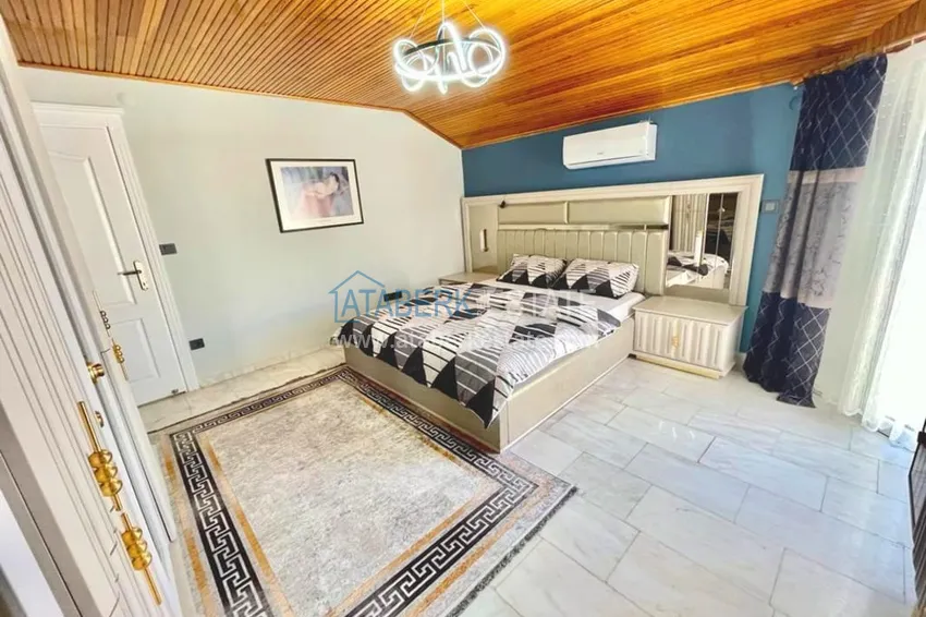 Приобрести Дуплекс 4+1 в районе Оба с современной мебелью. Район открыт для ВНЖ 20 