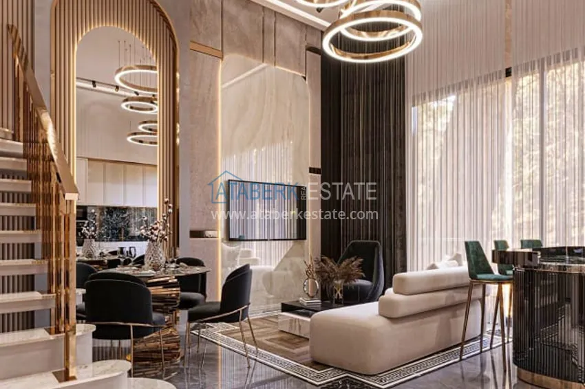 Приобрести Элитная недвижимость в Алании, район Бекташ – проект на этапе строительства 4 