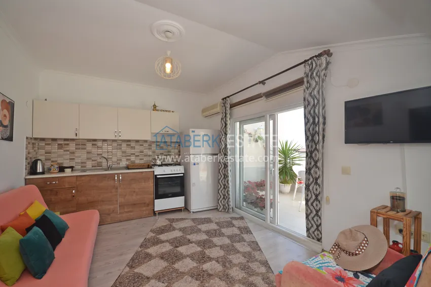 Приобрести Меблированная двухуровневая квартира с открытым видом на море – район Каргыджак 15 