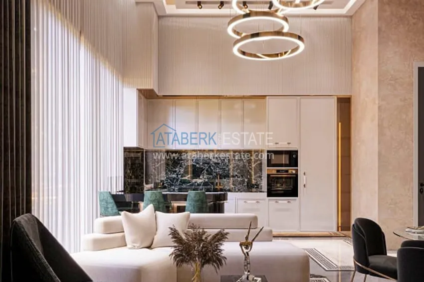 Приобрести Элитная недвижимость в Алании, район Бекташ – проект на этапе строительства 5 