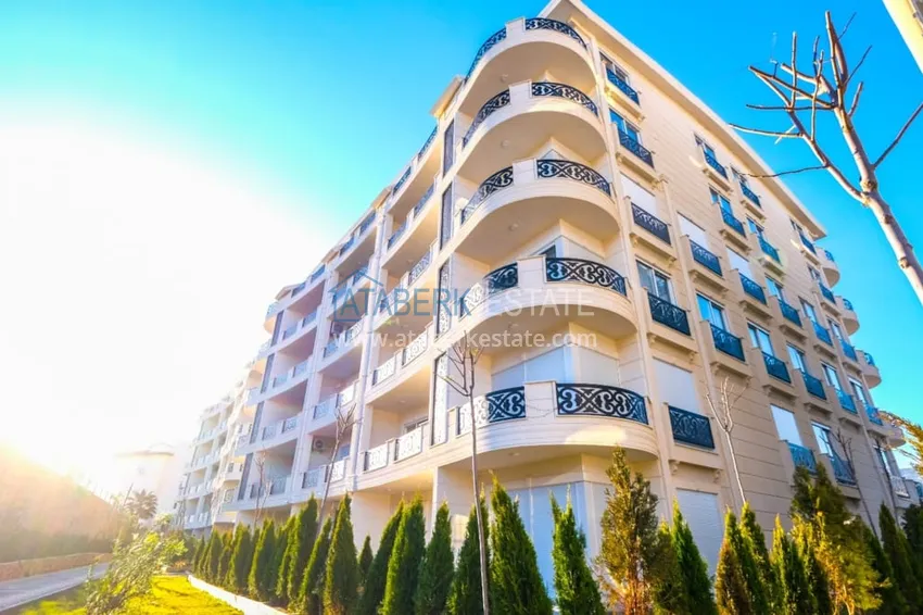 Садовый дуплекс 3+1 с мебелью в районе Оба – Алания  1 