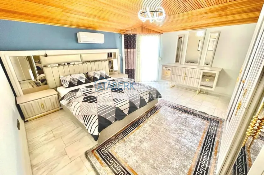 Приобрести Дуплекс 4+1 в районе Оба с современной мебелью. Район открыт для ВНЖ 23 