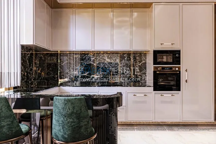 Приобрести Элитная недвижимость в Алании, район Бекташ – проект на этапе строительства 6 