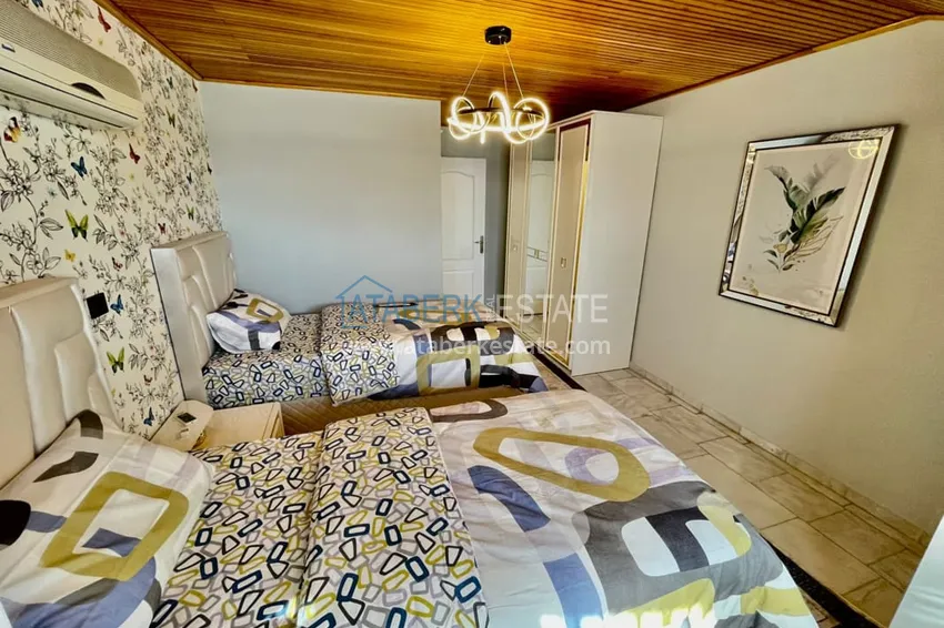 Приобрести Дуплекс 4+1 в районе Оба с современной мебелью. Район открыт для ВНЖ 26 