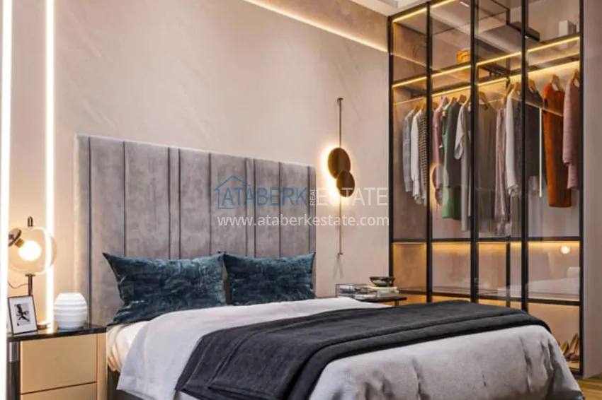 Приобрести Элитная недвижимость в Алании, район Бекташ – проект на этапе строительства 8 