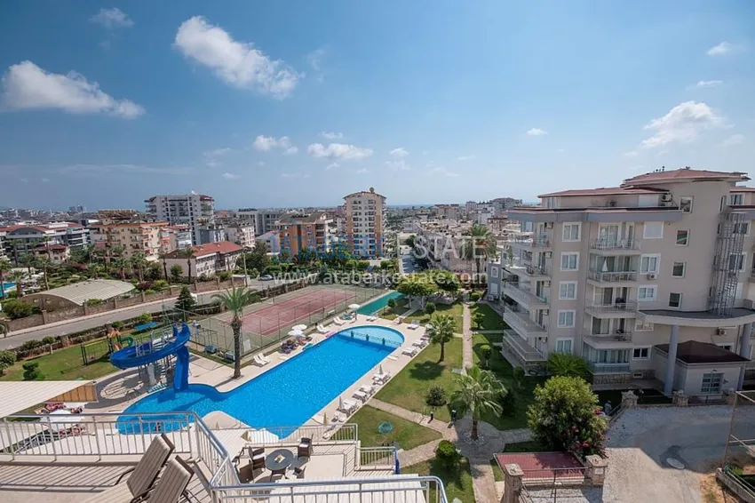 Приобрести Пентхаус-дуплекс 3+1 меблированный с видом на море и горы, район Джикджилли – Алания 22 