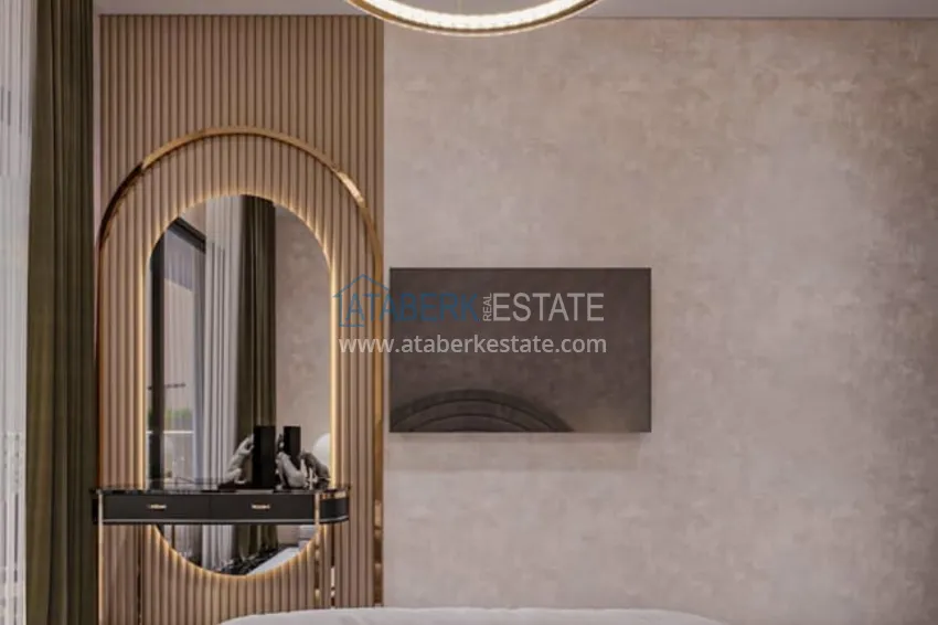 Приобрести Элитная недвижимость в Алании, район Бекташ – проект на этапе строительства 10 