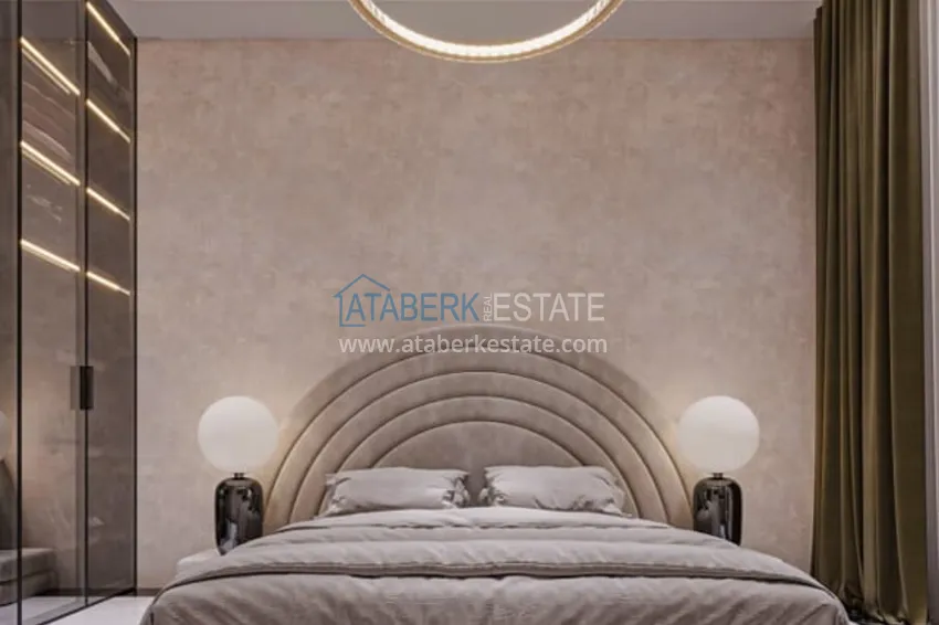 Приобрести Элитная недвижимость в Алании, район Бекташ – проект на этапе строительства 11 