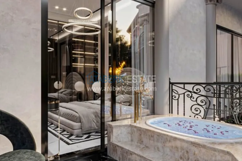 Приобрести Элитная недвижимость в Алании, район Бекташ – проект на этапе строительства 13 