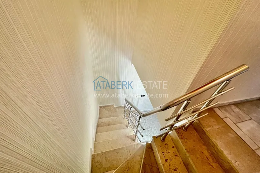 Приобрести Дуплекс 4+1 в районе Оба с современной мебелью. Район открыт для ВНЖ 32 