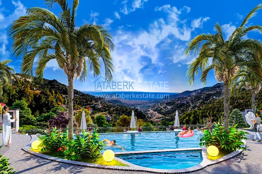 Элитная недвижимость в Алании, район Бекташ – проект на этапе строительства 2 