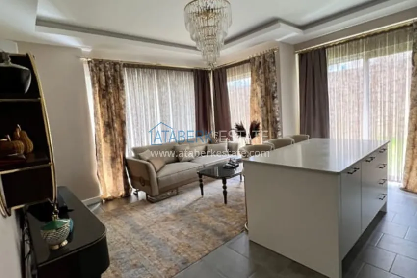 Приобрести Садовый дуплекс 3+1 с мебелью в районе Оба – Алания  2 