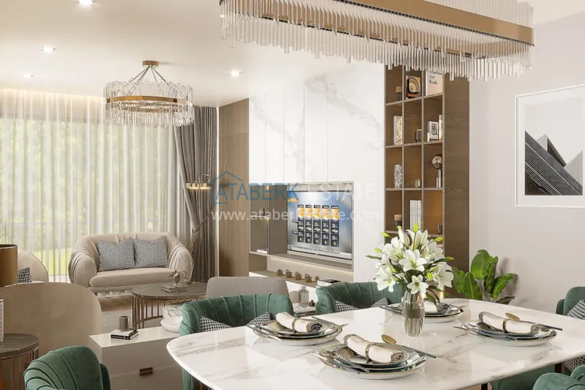 Приобрести Недвижимость от застройщика в резиденции сегмента люкс в районе Оба, Алания 2 