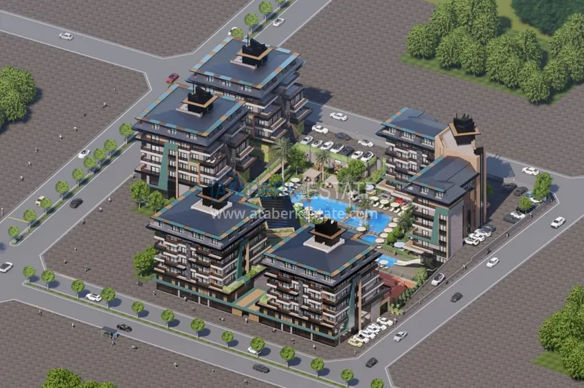 Инвестиционный проект в районе Каргыджак – элитная недвижимость комфорт-класса в 100 метрах от моря 2 