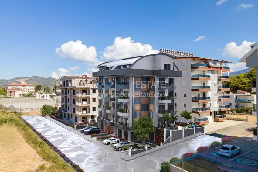 Современный проект резиденции с инфраструктурой в Газипаше  3 