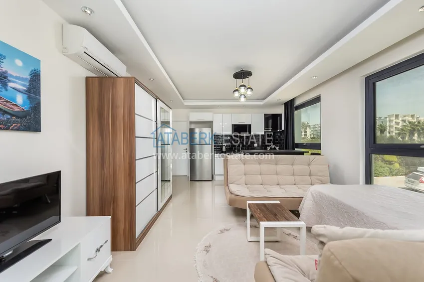 Приобрести Студия 1+0 с мебелью и застеклённым балконом, район Авсаллар – Алания 2 