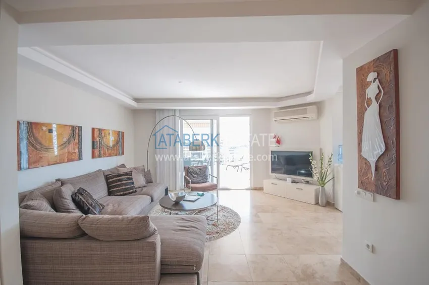 Приобрести Пентхаус-дуплекс 3+1 меблированный с видом на море и горы, район Джикджилли – Алания 2 