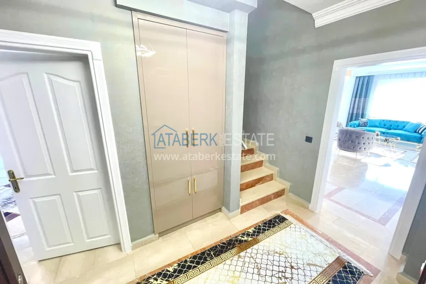 Приобрести Пентхаус-дуплекс 3+1 с мебелью в 300 метрах от моря, район Оба – Алания 4 