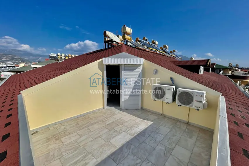 Приобрести Дуплекс 4+1 в районе Оба с современной мебелью. Район открыт для ВНЖ 37 