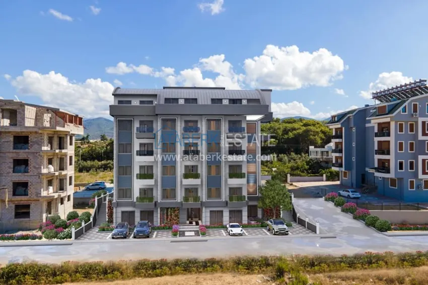 Современный проект резиденции с инфраструктурой в Газипаше  4 