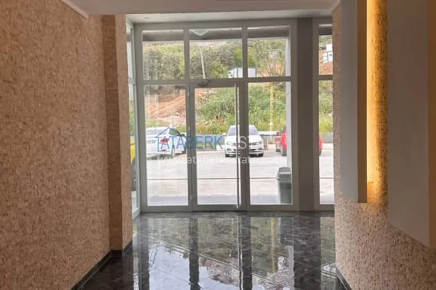 Линейная квартира 4+1 в центре Алании с отдельной кухней, видом на море  3 