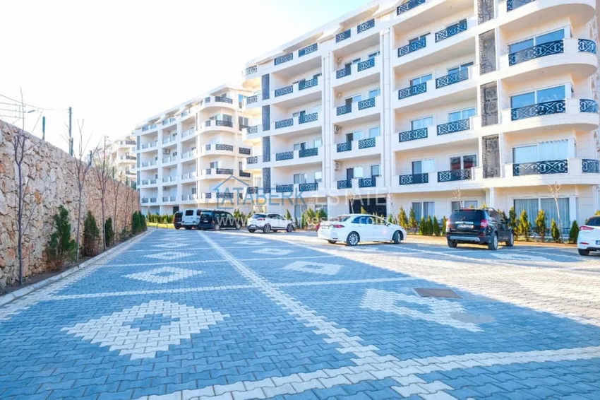 Садовый дуплекс 3+1 с мебелью в районе Оба – Алания  4 