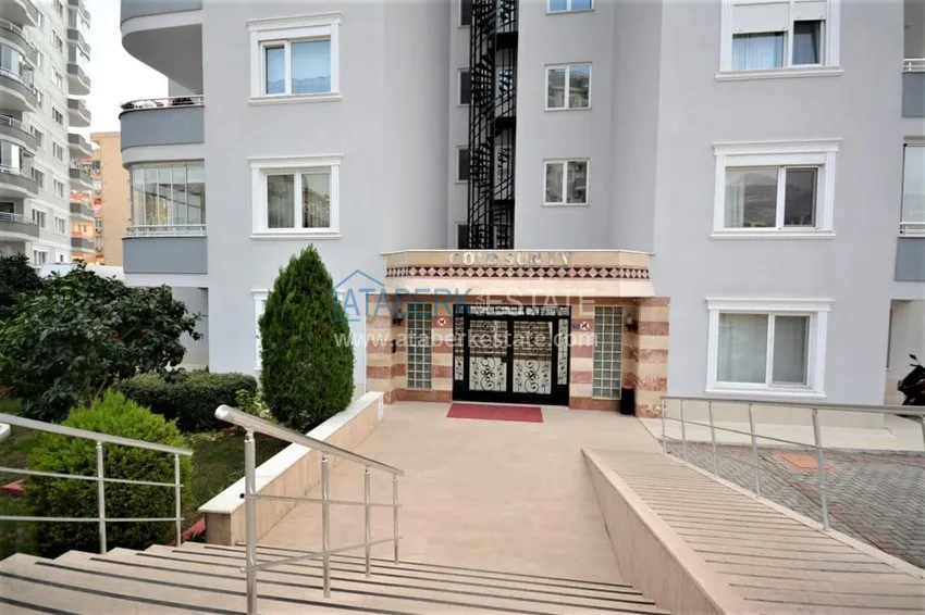 Трехкомнатная квартира с мебелью в Махмутларе – район субботнего рынка 4 