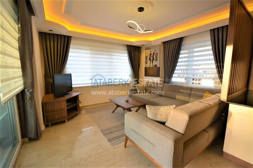 Приобрести Трехкомнатная квартира с мебелью в Махмутларе – район субботнего рынка 4 