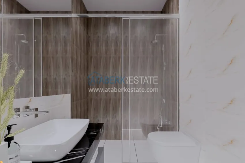 Приобрести Квартира 1+1 от инвестора в комплексе отельного типа на этапе строительства, Авсаллар – Алания 4