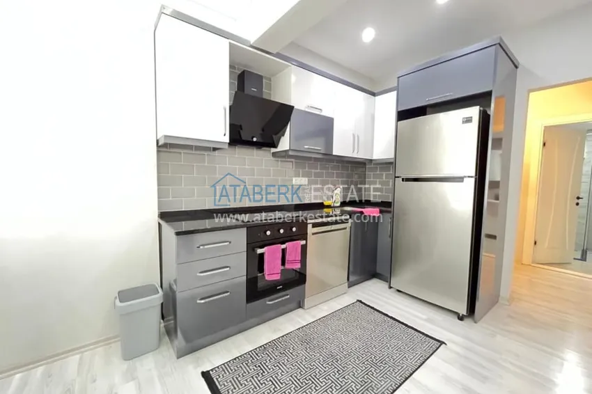 Приобрести Квартира 2+1 после ремонта с новой мебелью в районе Оба, Алания 4 