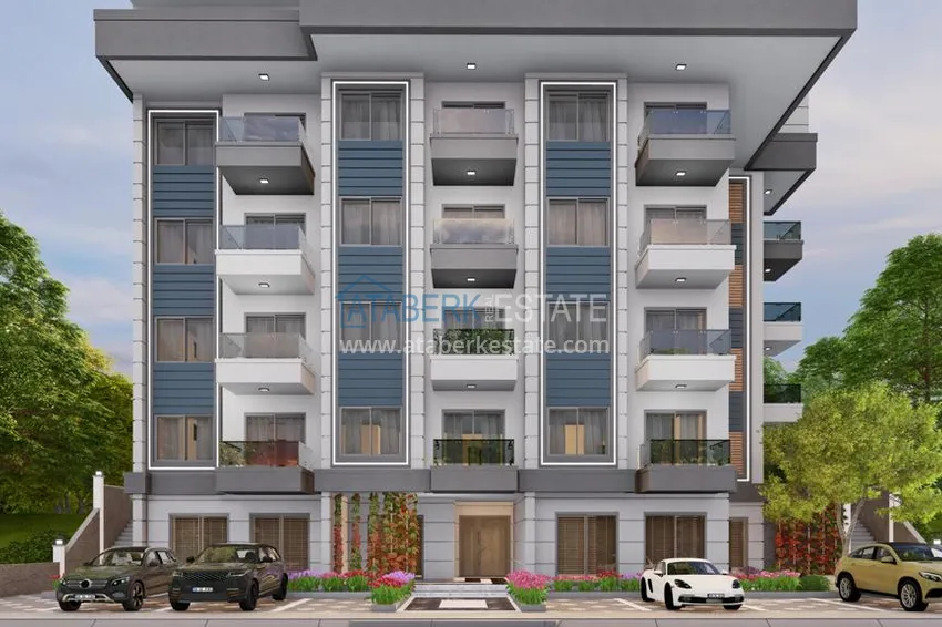 Современный проект резиденции с инфраструктурой в Газипаше  5 