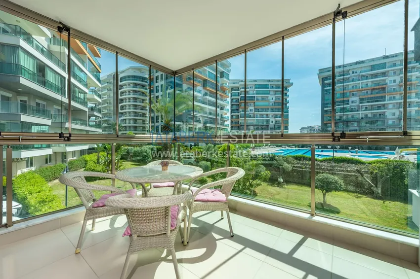 Приобрести Студия 1+0 с мебелью и застеклённым балконом, район Авсаллар – Алания 4 